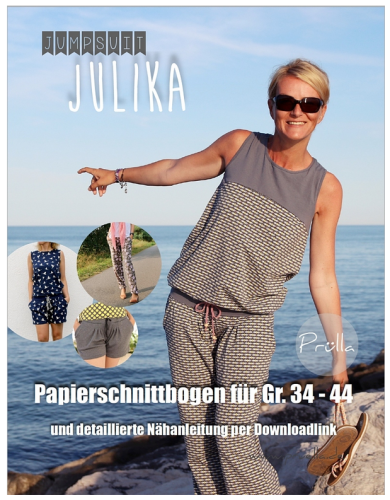 Papierschnitt Jumpsuit julika Gr.34-44